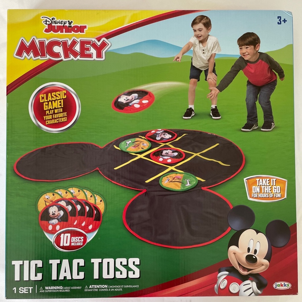 Disney Mickey Mouse tic tac toss game